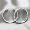 Argolla Mediana 02.425.0026.40 Plata Rodinada, Pulido, Tono Plateado