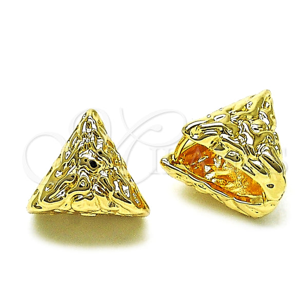 Argolla Huggie 02.202.0007.15 Oro Laminado, Pulido, Tono Dorado