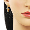 Argolla Pequeña 02.428.0017.20 Oro Laminado, Pulido, Tono Dorado