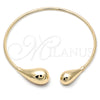 Gargantilla Elegante 04.163.0007.17 Oro Laminado, Diseño de Gota, Pulido, Tono Dorado (04 MM Thickness, 17 Inches Length)
