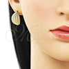 Arete Dormilona 02.196.0189 Oro Laminado, Pulido, Tono Dorado