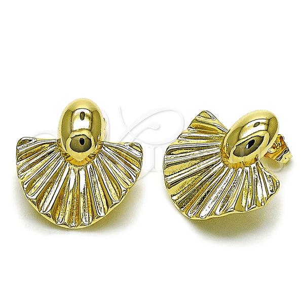 Arete Dormilona 02.195.0343 Oro Laminado, Pulido, Tono Dorado
