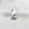 Dije Religioso 05.392.0114 Plata Rodinada, Diseño de Manos de Rogacion, Pulido, Tono Plateado