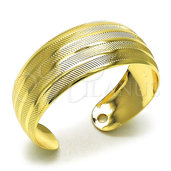 Aro Individual 07.432.0004 Oro Laminado, Pulido, Tono Dorado (Thickness, One size fits all)