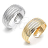 Aro Individual 07.432.0004.1 Rodio Laminado, Pulido, Rodinado (Grosor 17.8 MM, Talla Unica)