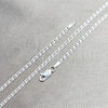 Tobillera Básica 04.420.0023.10 Plata Rodinada, Diseño de Mariner, Pulido, Tono Plateado (Calibre 0.60, Grosor 02.5 MM, 10 Pulgadas de Largo)