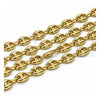 Gargantilla Elegante 04.213.0345.24 Oro Laminado, Diseño de Puff Mariner, Pulido, Tono Dorado (Grosor 11.5 MM, 24 Pulgadas de Largo)