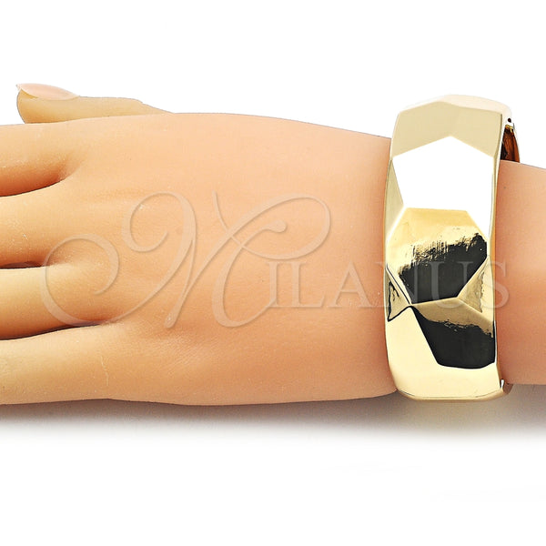 Aro Individual 07.215.0011.05 Oro Laminado, Diseño de Disco, Pulido, Tono Dorado (25 MM Thickness, Size 5 (2.50 Diameter))