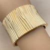 Aro Individual 07.215.0014.05 Oro Laminado, Diamantado, Tono Dorado (Grosor 40 MM, Talla 5 (2,50 de Diámetro))
