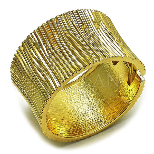 Aro Individual 07.215.0014.05 Oro Laminado, Diamantado, Tono Dorado (40 MM Thickness, Size 5 (2.50 Diameter))