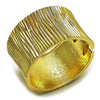 Aro Individual 07.215.0014.05 Oro Laminado, Diamantado, Tono Dorado (40 MM Thickness, Size 5 (2.50 Diameter))