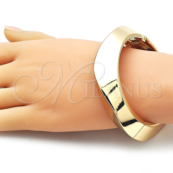 Aro Individual 07.215.0018.05 Oro Laminado, Pulido, Tono Dorado (Thickness, Size 5 (2.50 Diameter))