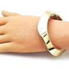 Aro Individual 07.215.0018.05 Oro Laminado, Pulido, Tono Dorado (Thickness, Size 5 (2.50 Diameter))