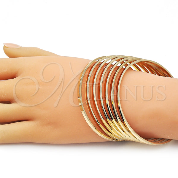 Aro Semanario 07.63.0207.05.5 Oro Laminado, Pulido, Tono Dorado (03 MM Thickness, Size 5 (2.50 Diameter))