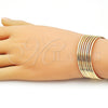 Aro Semanario 5.232.002.02 Oro Laminado, Pulido, Tono Dorado (Thickness, Size 2 (1.75 Diameter))