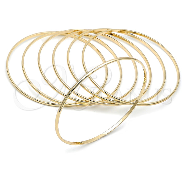 Aro Semanario 5.232.002.05.5 Oro Laminado, Pulido, Tono Dorado (02 MM Thickness, Size 5 (2.50 Diameter))