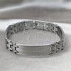 Pulsera Solida 03.63.22935.08 Acero Inoxidable, Pulido, Tono Plateado (11 MM Thickness, 8 Inches Length)