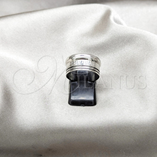 Anillo de Hombre 01.63.0582.09 Acero Inoxidable, Pulido, Tono Plateado (Size 9)