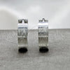 Argolla Huggie 02.63.2768.10 Acero Inoxidable, Pulido, Tono Plateado