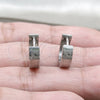Argolla Huggie 02.63.2772.10 Acero Inoxidable, Pulido, Tono Plateado