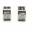 Argolla Huggie 02.63.2776.10 Acero Inoxidable, Diseño de Escorpión, Pulido, Tono Plateado