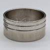 Anillo de Hombre 01.63.0604.08 Acero Inoxidable, Pulido, Tono Plateado (Size 8)