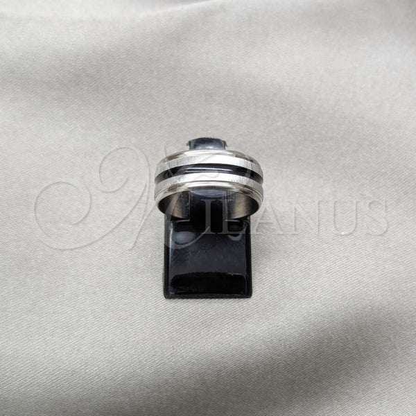 Anillo de Hombre 01.63.0605.07 Acero Inoxidable, Pulido, Tono Plateado (Size 7)