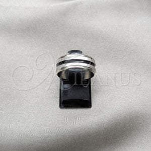Anillo de Hombre 01.63.0605.08 Acero Inoxidable, Pulido, Tono Plateado (Size 8)