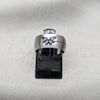 Anillo de Hombre 01.63.0606.04 Acero Inoxidable, Diseño de Mariposa, Mate, Tono Plateado (Size 4)