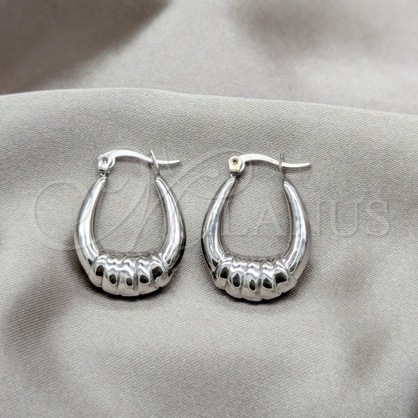 Argolla Mediana 02.63.2787.16 Acero Inoxidable, Pulido, Acero