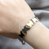Pulsera Elegante 03.63.22106.08 Acero Inoxidable, Pulido, Dos Tonos (12 MM Thickness, 8 Inches Length)