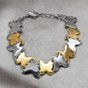 Pulsera Elegante 03.63.22106.08 Acero Inoxidable, Pulido, Dos Tonos (12 MM Thickness, 8 Inches Length)