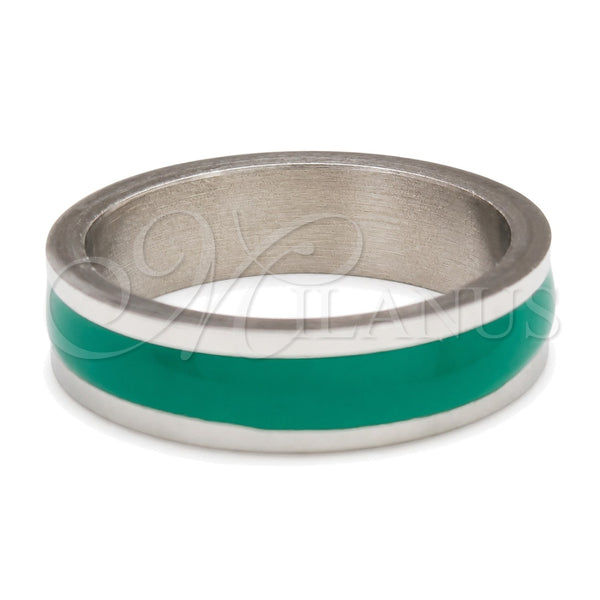 Anillo de Hombre 01.63.0609.05 Acero Inoxidable, Esmaltado Multicolor, Rodinado (Size 5)