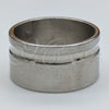 Anillo de Hombre 01.63.0612.06 Acero Inoxidable, Mate, Tono Plateado (Size 6)