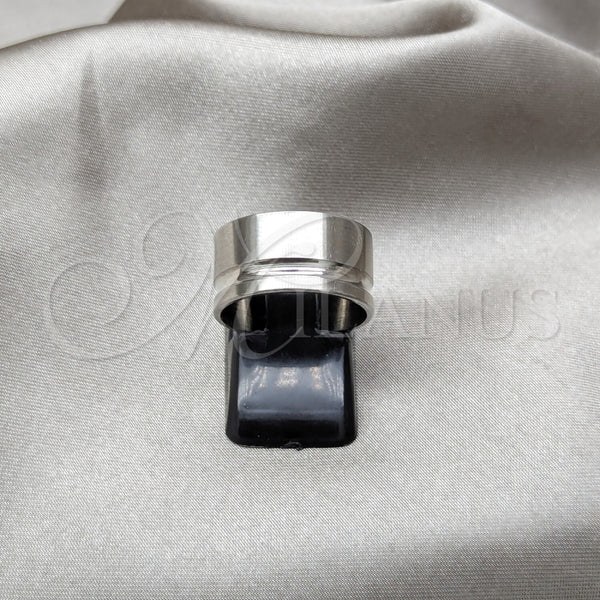 Anillo de Hombre 01.63.0612.06 Acero Inoxidable, Mate, Tono Plateado (Size 6)