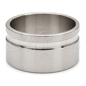 Anillo de Hombre 01.63.0612.06 Acero Inoxidable, Mate, Tono Plateado (Size 6)