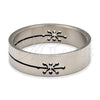Anillo de Hombre 01.63.0618.06 Acero Inoxidable, Diseño de Delfín y Cruz, Pulido, Tono Plateado (Size 6)
