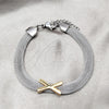 Pulsera Elegante 03.63.22134.09 Acero Inoxidable, Pulido, Dos Tonos (08 MM Thickness, 9 Inches Length)