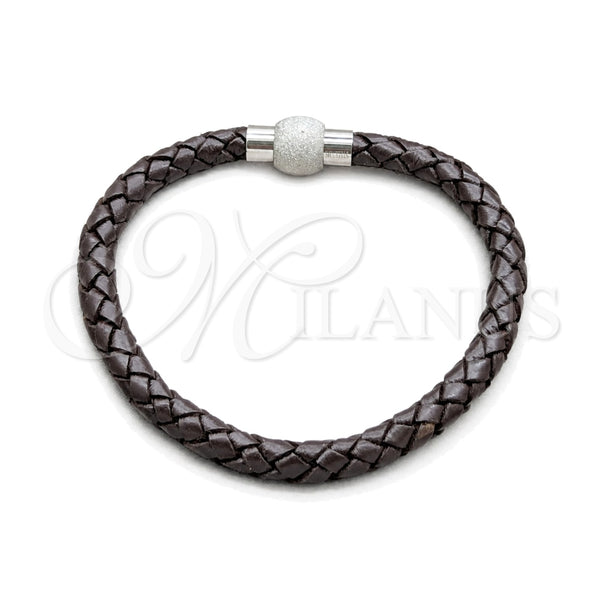 Pulsera Básica 03.63.22142.08 Acero Inoxidable, Pulido, Tono Plateado (06 MM Thickness, 8 Inches Length)
