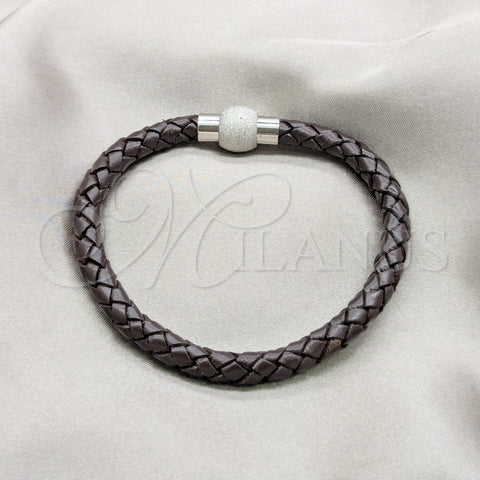 Pulsera Básica 03.63.22142.08 Acero Inoxidable, Pulido, Tono Plateado (06 MM Thickness, 8 Inches Length)