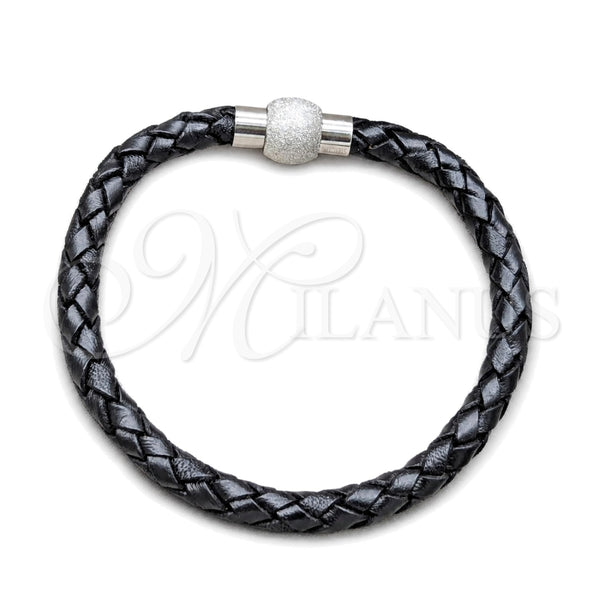 Pulsera Básica 03.63.22143.08 Acero Inoxidable, Pulido, Tono Plateado (06 MM Thickness, 8 Inches Length)
