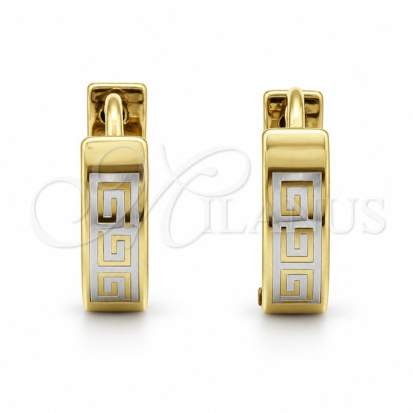 Argolla Huggie 02.63.2820.10 Acero Inoxidable, Pulido, Tono Dorado