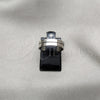 Anillo de Hombre 01.63.0618.08 Acero Inoxidable, Diseño de Cruz y Delfín, Pulido, Tono Plateado (Size 8)