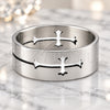 Anillo de Hombre 01.63.0619.07 Acero Inoxidable, Diseño de Delfín, Pulido, Tono Plateado (Tamaño 7)