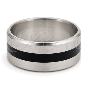Anillo de Hombre 01.63.0620.06 Acero Inoxidable, Mate, Tono Plateado (Size 6)