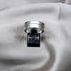 Anillo de Hombre 01.63.0631.12 Acero Inoxidable, Pulido, Tono Plateado (Size 12)