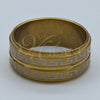 Anillo de Hombre 01.63.0636.06 Acero Inoxidable, Pulido, Tono Dorado (Size 6)