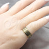 Anillo de Hombre 01.63.0636.10 Acero Inoxidable, Pulido, Tono Dorado (Size 10)