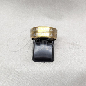 Anillo de Hombre 01.63.0636.10 Acero Inoxidable, Pulido, Tono Dorado (Size 10)