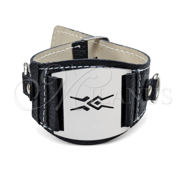 Pulsera Elegante 03.63.22147.09 Acero Inoxidable, Pulido, Tono Plateado (45 MM Thickness, 9 Inches Length)